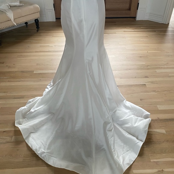 Sherri Hill WHITE 2-piece formal prom dress - Picture 10 of 12